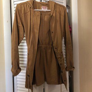 Mossimo Supply Co  Jacket Khaki Waist Pockets M